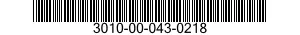 3010-00-043-0218  3010000430218 000430218