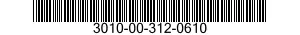 3010-00-312-0610  3010003120610 003120610