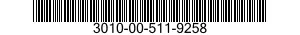 3010-00-511-9258  3010005119258 005119258