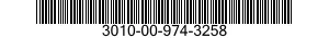 3010-00-974-3258  3010009743258 009743258