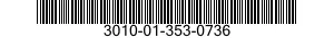 3010-01-353-0736 COUPLING HALF,SHAFT 3010013530736 013530736