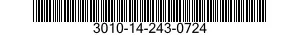 3010-14-243-0724 COUPLING HALF,SHAFT 3010142430724 142430724