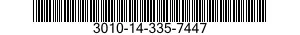 3010-14-335-7447 PLATINE ACTIONNEUR 3010143357447 143357447