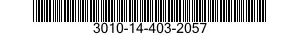 3010-14-403-2057 DISQUE D'EMBRAYAGE 3010144032057 144032057