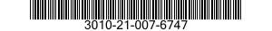 3010-21-007-6747  3010210076747 210076747