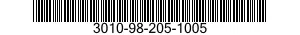 3010-98-205-1005 INSERT,FLEXIBLE COUPLING 3010982051005 982051005