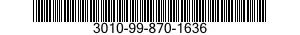 3010-99-870-1636 HUB,COUPLING,FLEXIBLE 3010998701636 998701636