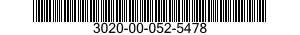 3020-00-052-5478 GEAR CLUSTER 3020000525478 000525478