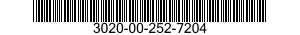 3020-00-252-7204  3020002527204 002527204