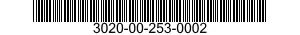 3020-00-253-0002 GEAR,SPUR 3020002530002 002530002