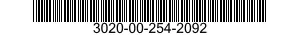 3020-00-254-2092  3020002542092 002542092