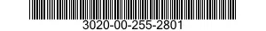 3020-00-255-2801  3020002552801 002552801
