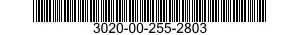 3020-00-255-2803  3020002552803 002552803