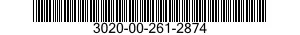 3020-00-261-2874  3020002612874 002612874