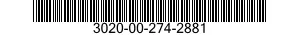 3020-00-274-2881  3020002742881 002742881