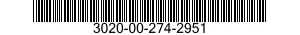 3020-00-274-2951  3020002742951 002742951