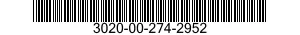 3020-00-274-2952  3020002742952 002742952