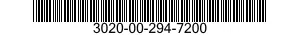 3020-00-294-7200  3020002947200 002947200