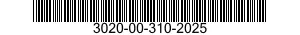 3020-00-310-2025  3020003102025 003102025