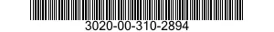 3020-00-310-2894  3020003102894 003102894