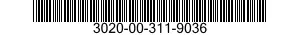 3020-00-311-9036 GEAR,WORM 3020003119036 003119036