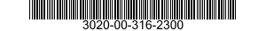 3020-00-316-2300  3020003162300 003162300