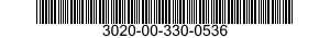 3020-00-330-0536  3020003300536 003300536