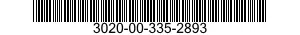 3020-00-335-2893  3020003352893 003352893