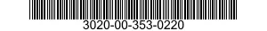3020-00-353-0220 GEAR,SPUR 3020003530220 003530220