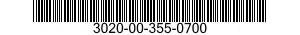 3020-00-355-0700  3020003550700 003550700
