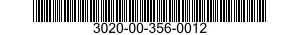 3020-00-356-0012 PULLEY,FLAT 3020003560012 003560012