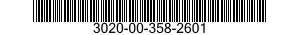 3020-00-358-2601  3020003582601 003582601