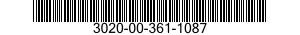 3020-00-361-1087  3020003611087 003611087