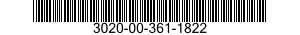 3020-00-361-1822  3020003611822 003611822