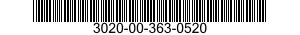 3020-00-363-0520  3020003630520 003630520