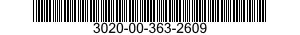 3020-00-363-2609  3020003632609 003632609