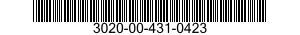 3020-00-431-0423 PULLEY,FLAT 3020004310423 004310423