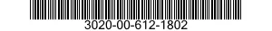 3020-00-612-1802  3020006121802 006121802
