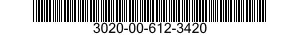 3020-00-612-3420  3020006123420 006123420