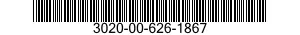 3020-00-626-1867  3020006261867 006261867