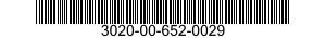 3020-00-652-0029  3020006520029 006520029