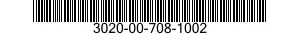 3020-00-708-1002 GEAR CLUSTER 3020007081002 007081002