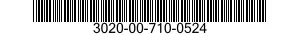 3020-00-710-0524  3020007100524 007100524