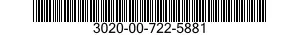 3020-00-722-5881  3020007225881 007225881