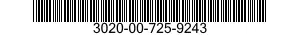 3020-00-725-9243  3020007259243 007259243