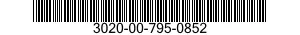 3020-00-795-0852  3020007950852 007950852