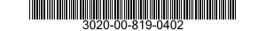 3020-00-819-0402  3020008190402 008190402