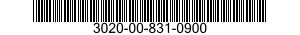 3020-00-831-0900  3020008310900 008310900