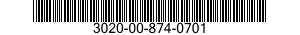 3020-00-874-0701  3020008740701 008740701