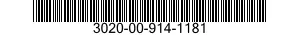3020-00-914-1181  3020009141181 009141181